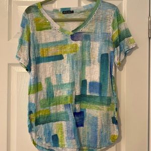 David Cline XL s/s shirt w/ studs NWOT